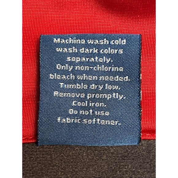 Reebok Men’s Full Zip Track Jacket Gray XXL Black Red Striped Sleeves Retro Y2K - Picture 11 of 12